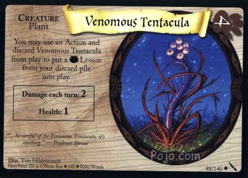 VenomousTentacula-HPTradingCard
