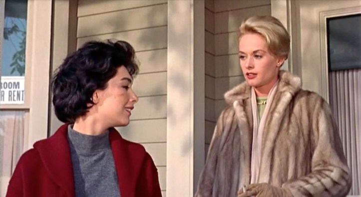 Melanie and Annie discuss the garden